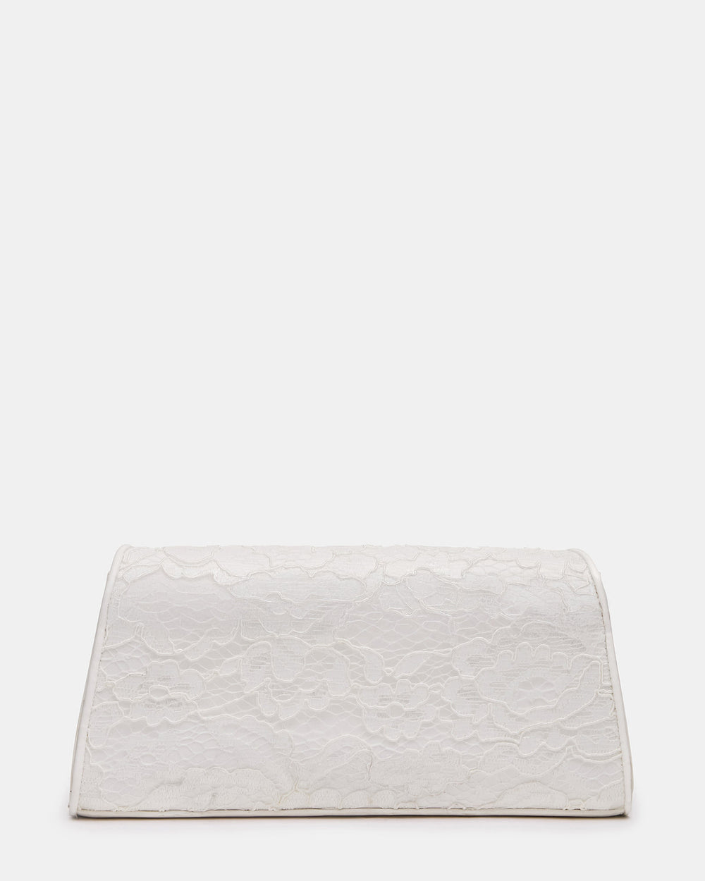 AVANT Bag White Lace French Binding Trapezoid Crossbody Clutch Handbag | Steve Madden outlet