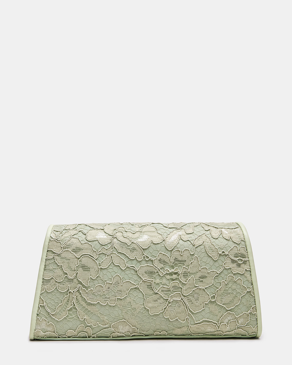 AVANT Bag Pistachio French Binding Trapezoid Crossbody Clutch Handbag | Steve Madden Sale