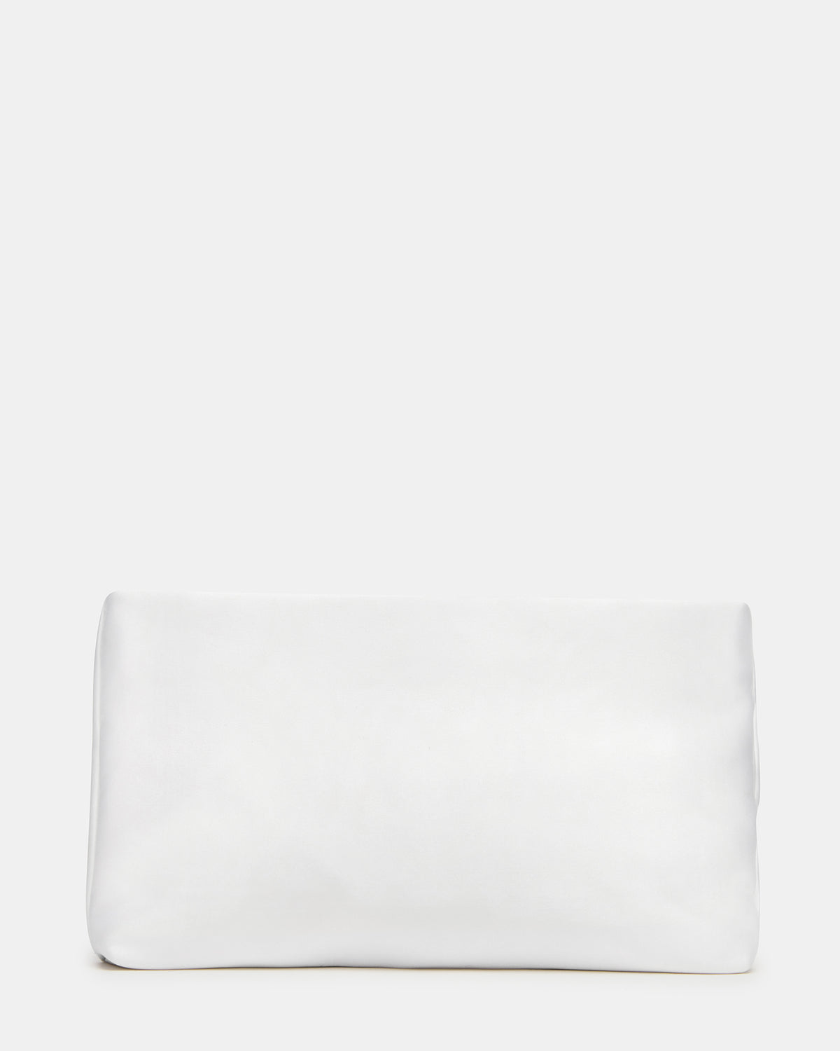 LILIA Bag White Elongated Pleated Crossbody Clutch Handbag | Steve Madden on Sale