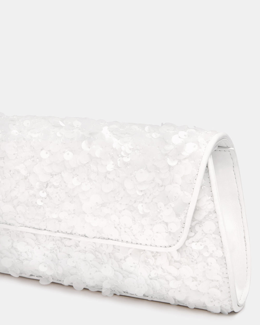 AVANT Bag Sequin French Binding Trapezoid Crossbody Clutch Handbag | Steve Madden Sale