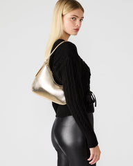 SMITH Bag Gold Asymmetric Shoulder Handbag | Steve Madden on Sale