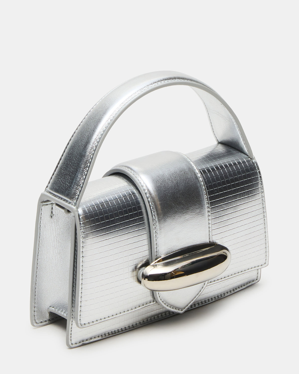 MISHELL Bag Silver Disco Top-Handle Mini Handbag | Steve Madden near me