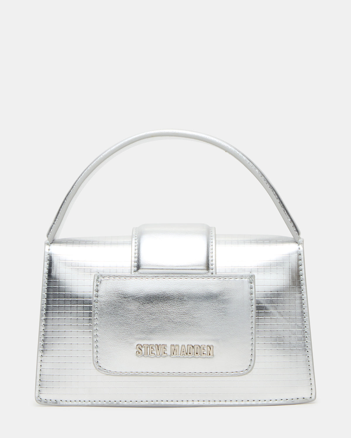 MISHELL Bag Silver Disco Top-Handle Mini Handbag | Steve Madden near me