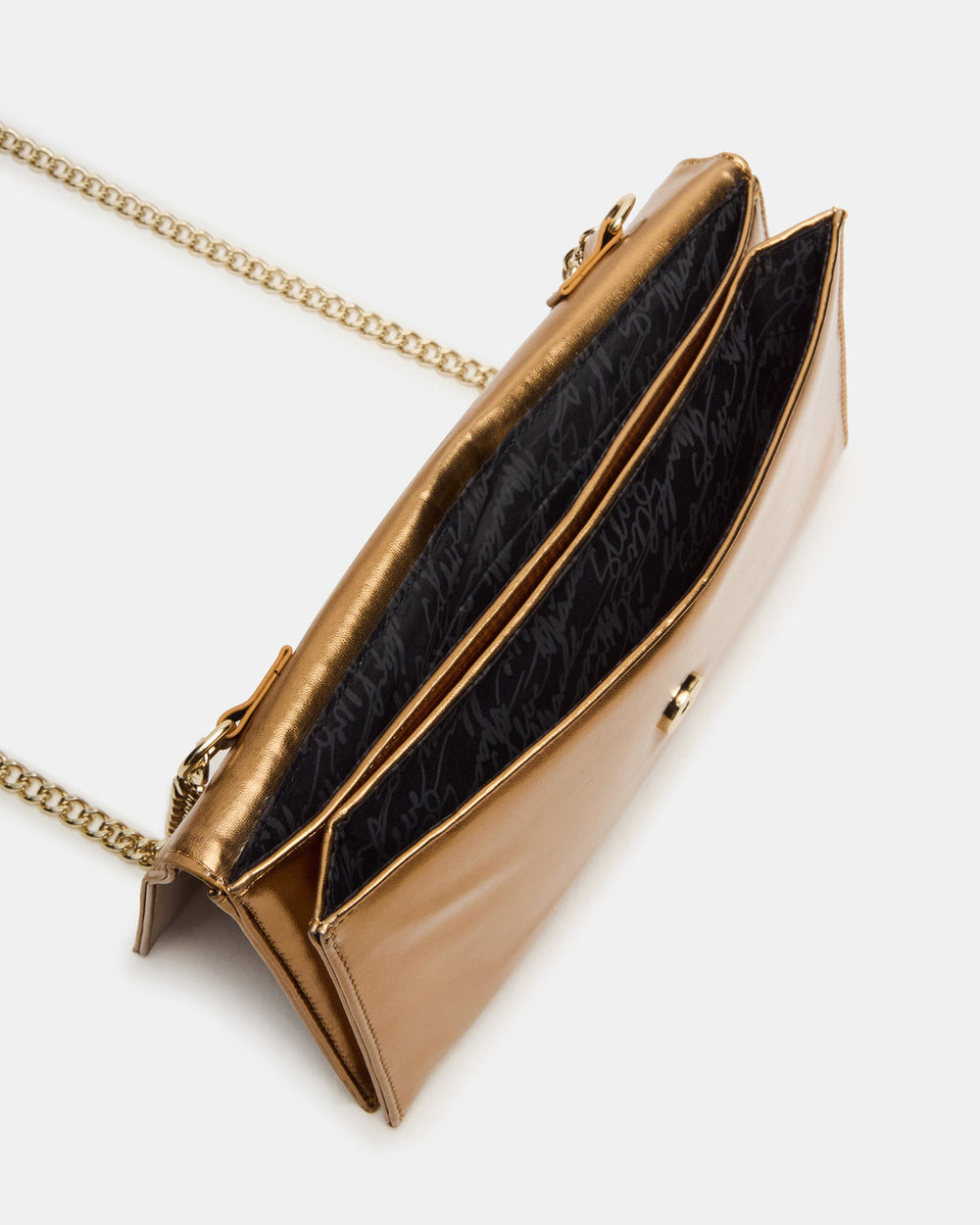 JULIANA Bag Bronze Crossbody Clutch Handbag | Steve Madden outlet