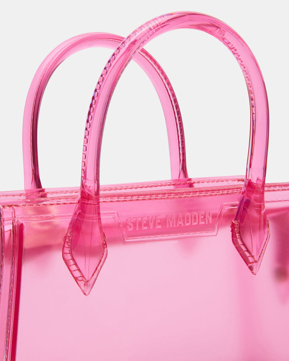 PEACH Jelly Bag Pink Mini Crossbody Top-Handle Handbag | Steve Madden near me