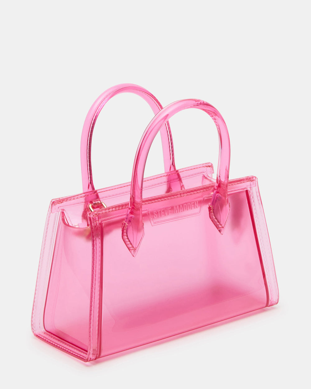 PEACH Jelly Bag Pink Mini Crossbody Top-Handle Handbag | Steve Madden near me
