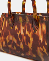 PEACH Jelly Bag Tortoise Mini Crossbody Top-Handle Handbag | Steve Madden online