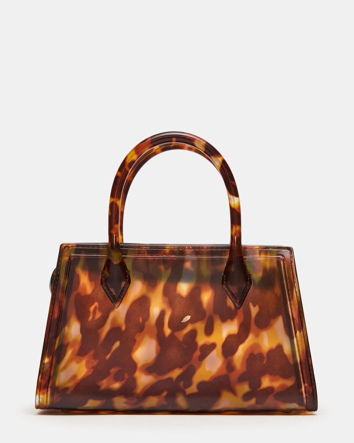 PEACH Jelly Bag Tortoise Mini Crossbody Top-Handle Handbag | Steve Madden online