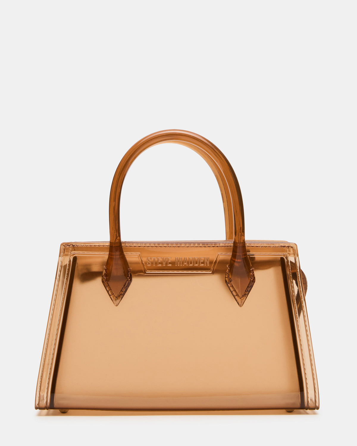PEACH Jelly Bag Tan Mini Crossbody Top-Handle Handbag | Steve Madden US