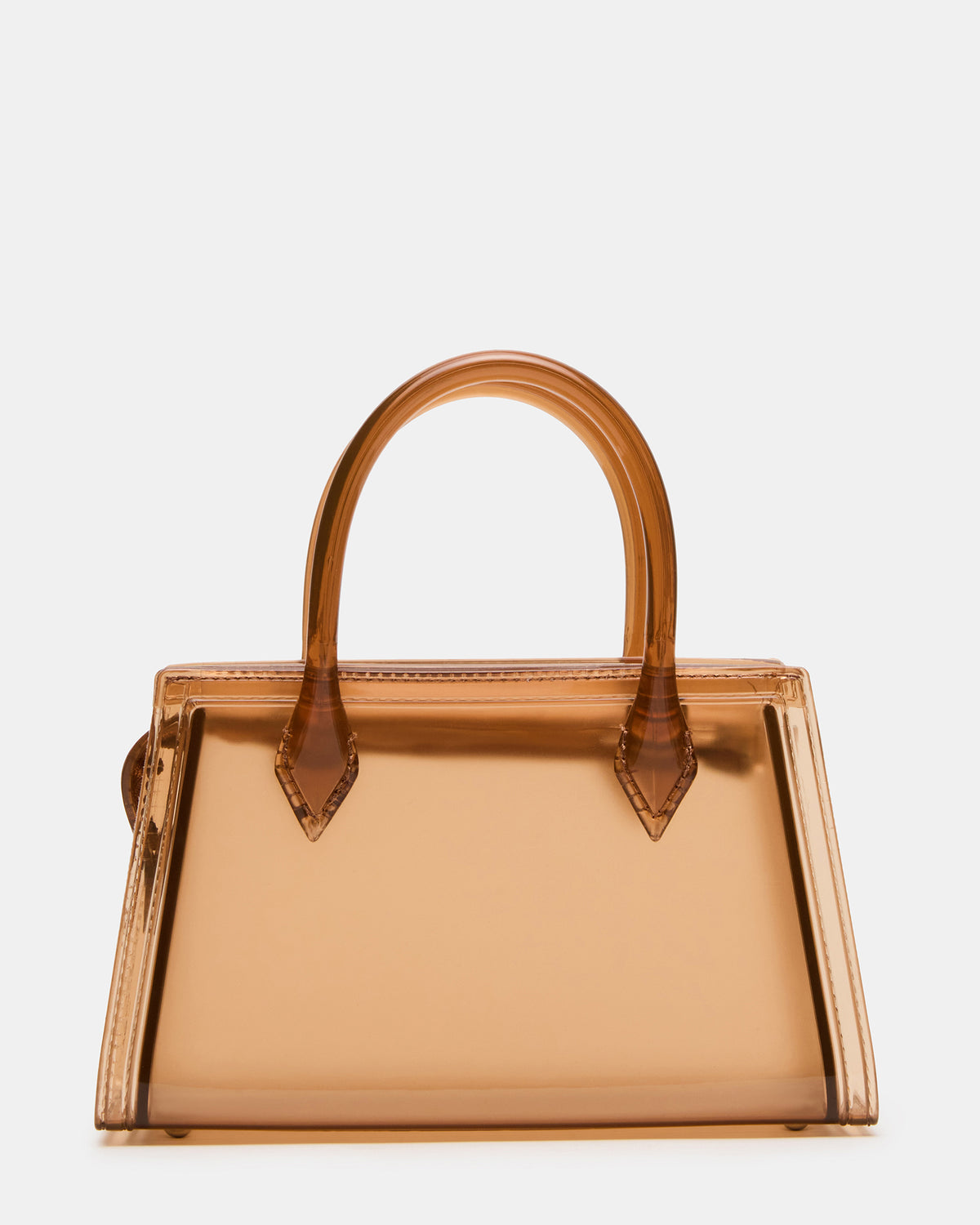 PEACH Jelly Bag Tan Mini Crossbody Top-Handle Handbag | Steve Madden US