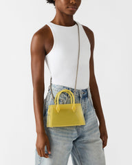PEACH Jelly Bag Yellow Mini Crossbody Top-Handle Handbag | Steve Madden outlet
