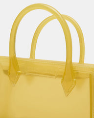 PEACH Jelly Bag Yellow Mini Crossbody Top-Handle Handbag | Steve Madden outlet