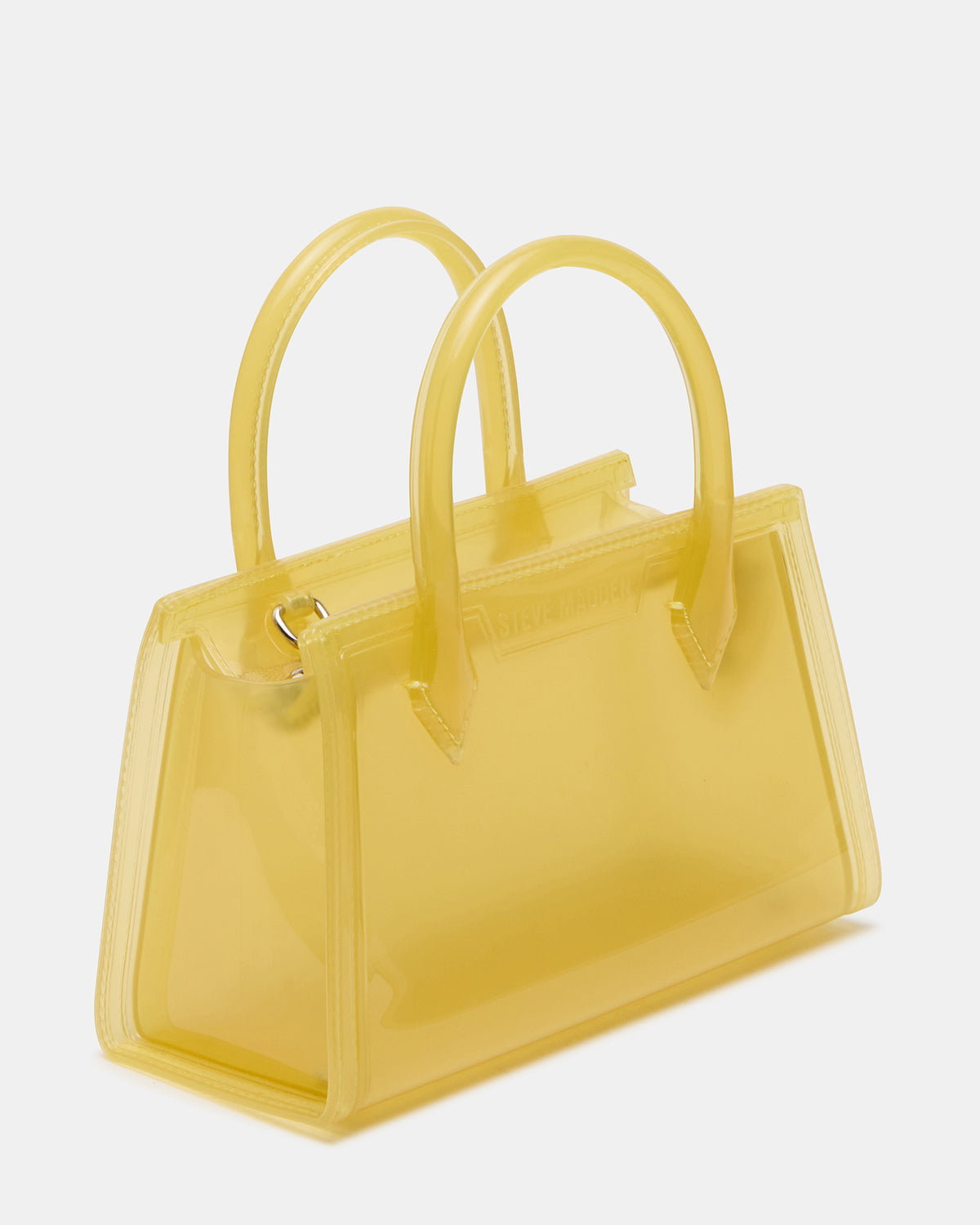 PEACH Jelly Bag Yellow Mini Crossbody Top-Handle Handbag | Steve Madden outlet