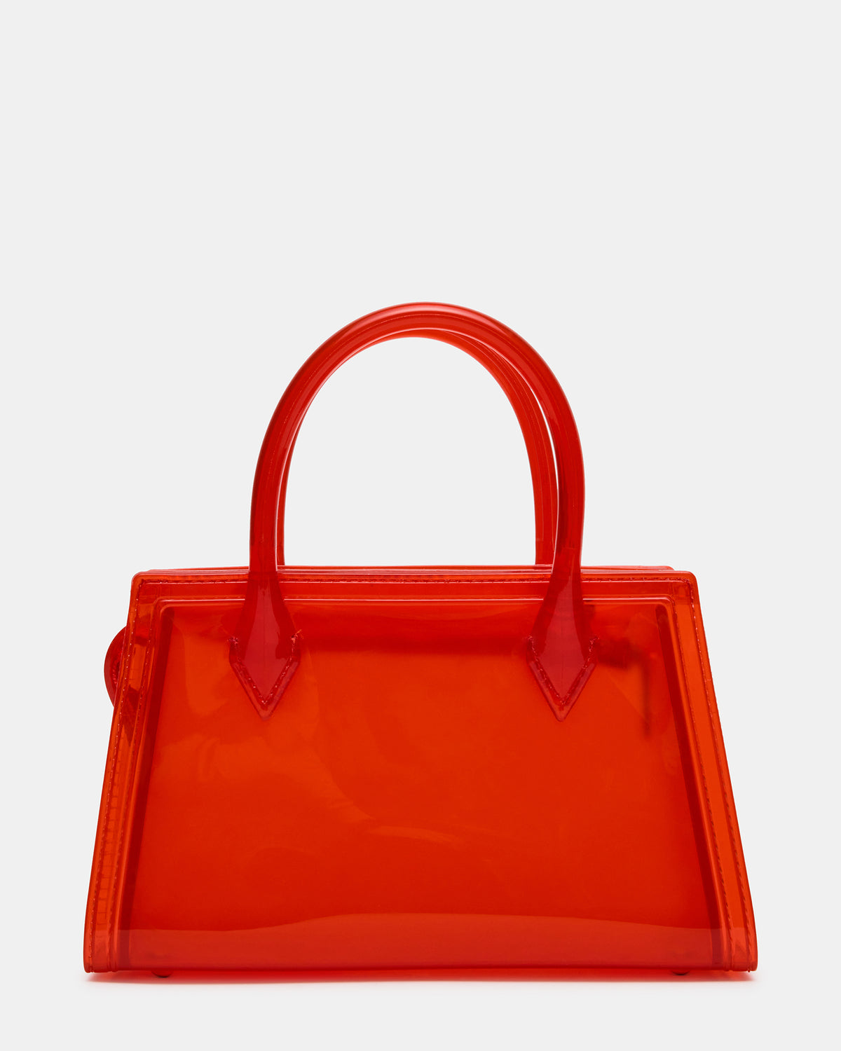 PEACH Jelly Bag Red Mini Crossbody Top-Handle Handbag | Steve Madden Sale