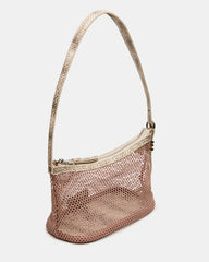 VIXEN Bag Blush Shoulder Strap Mesh Structured Bottom Women's Handbag | Steve Madden for Sale