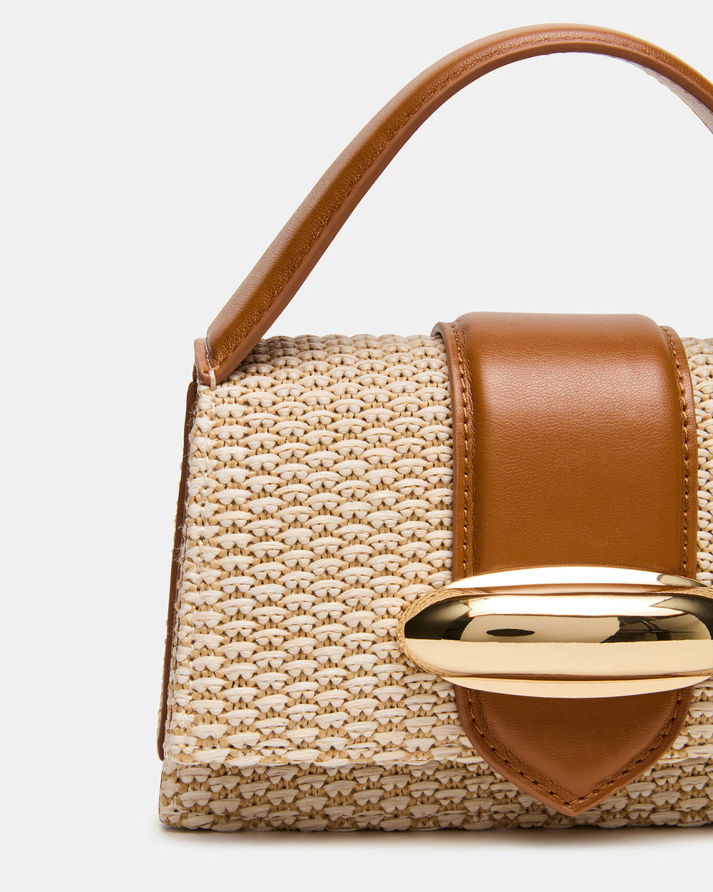 MISHELL Bag Light NaturalTop-Handle Mini Handbag | Steve Madden on Sale