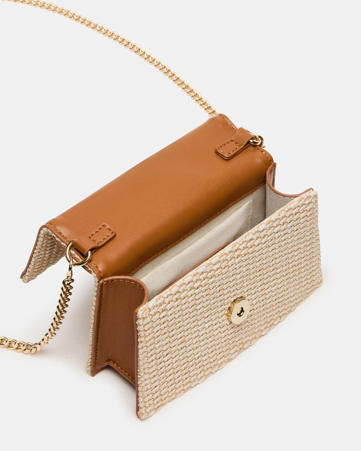 MISHELL Bag Light NaturalTop-Handle Mini Handbag | Steve Madden on Sale