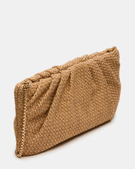 PALOMAA Bag Natural Straw Clutch Crossbody Handbag | Steve Madden near me