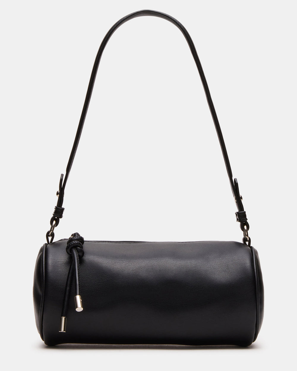 PRIYA Bag Black Mini Barrel Shoulder Handbag | Steve Madden on Sale
