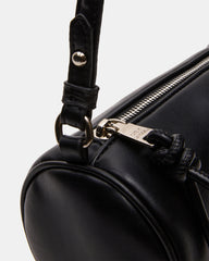 PRIYA Bag Black Mini Barrel Shoulder Handbag | Steve Madden on Sale