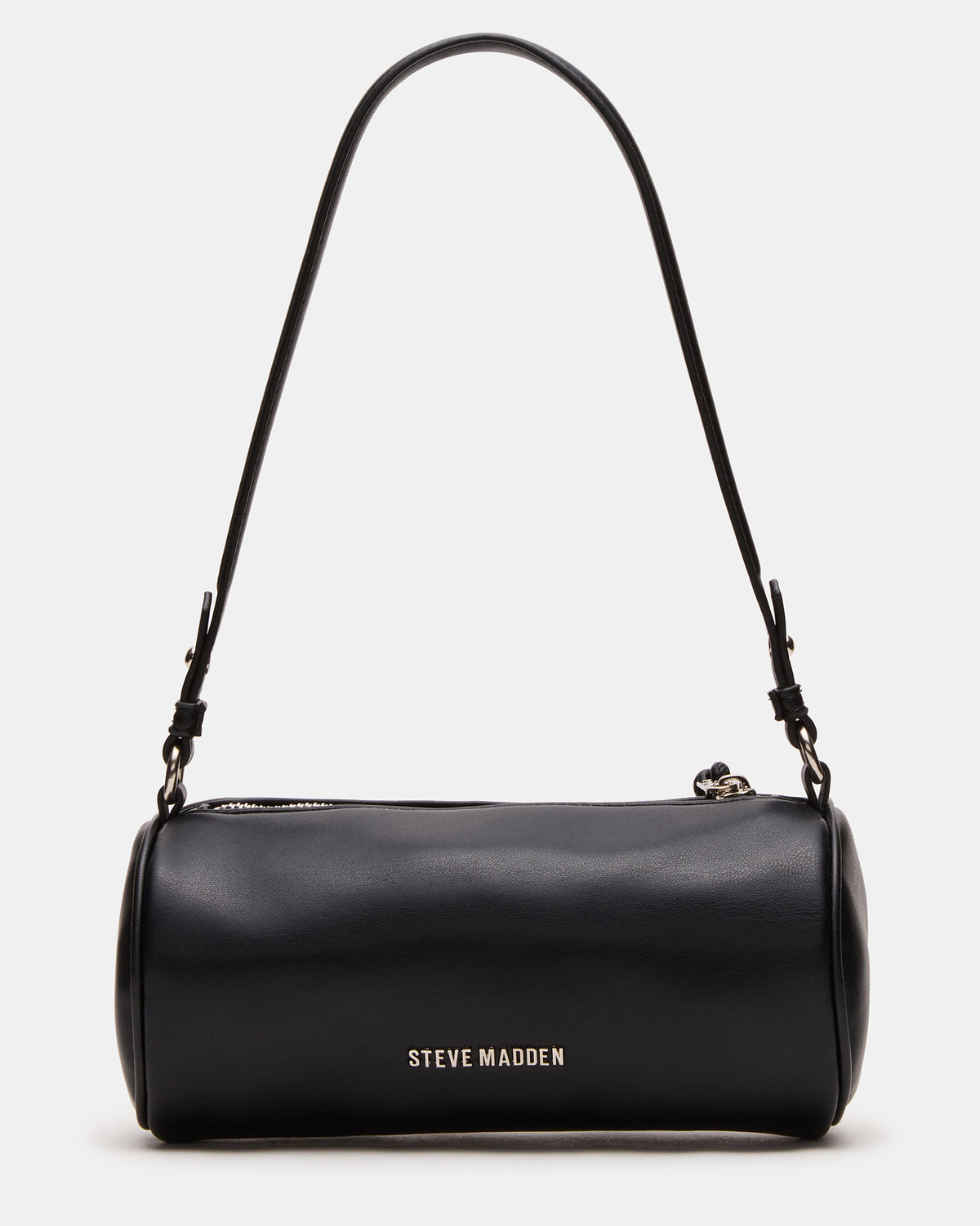 PRIYA Bag Black Mini Barrel Shoulder Handbag | Steve Madden on Sale