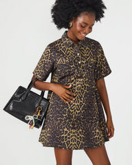 CALLEB Bag Black Crocodile Structured Tote Crossbody Handbag | Steve Madden Sale