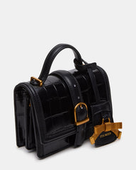 CLARK Bag Black Structured Top-Handle Mini Handbag | Steve Madden on Sale
