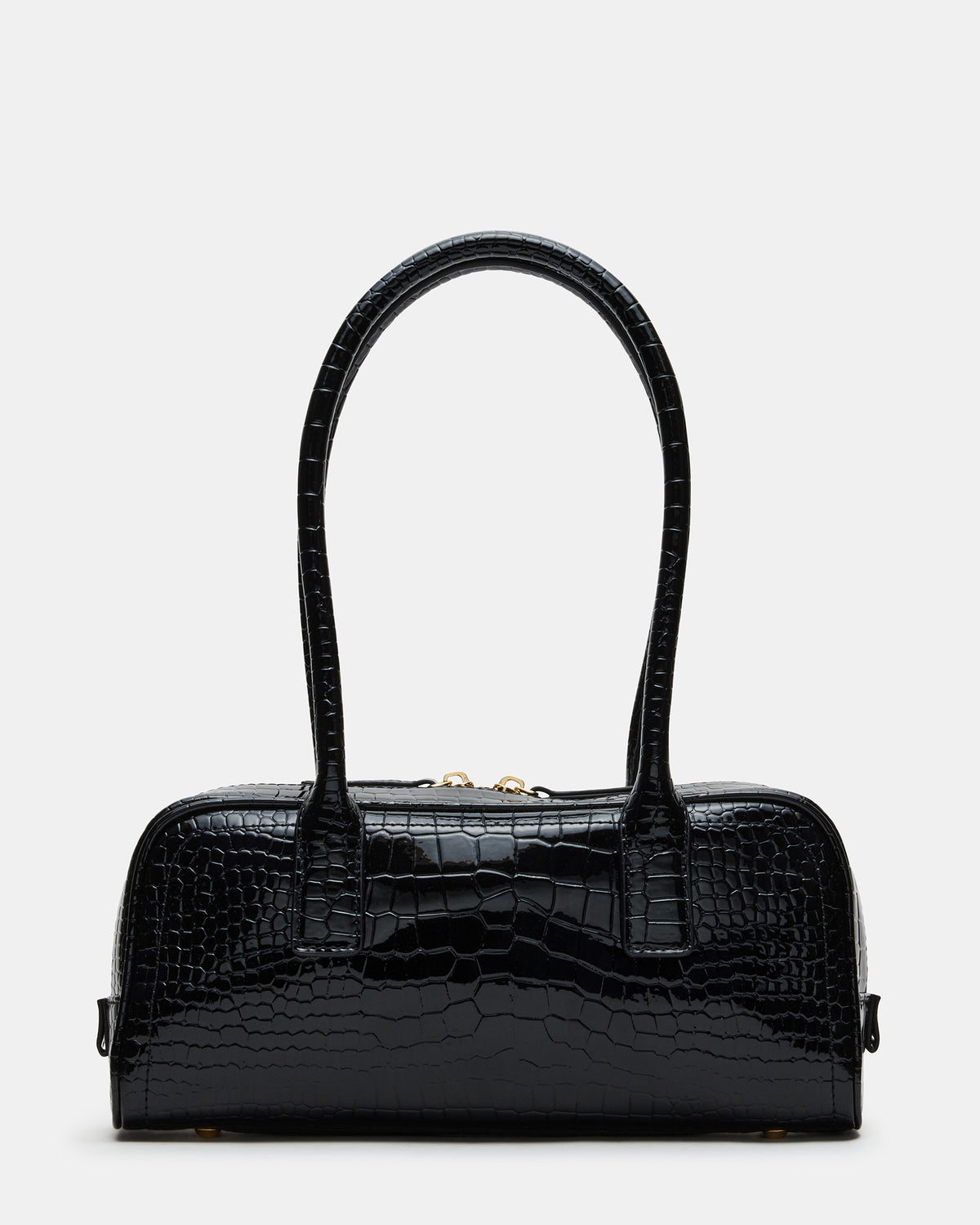 ANISE Bag Black Crocodile Elongated Shoulder Strap Handbag | Steve Madden near me