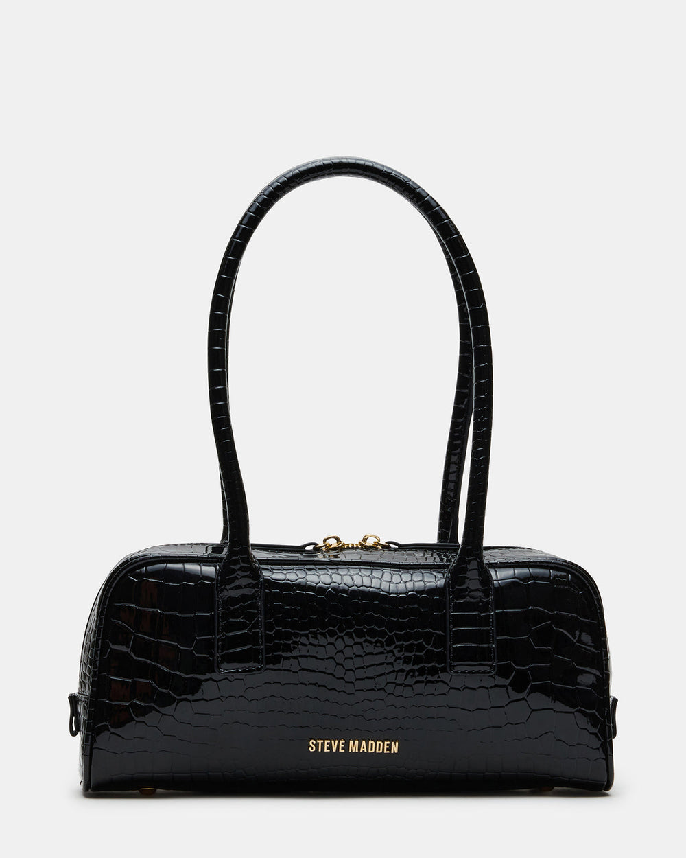 ANISE Bag Black Crocodile Elongated Shoulder Strap Handbag | Steve Madden near me