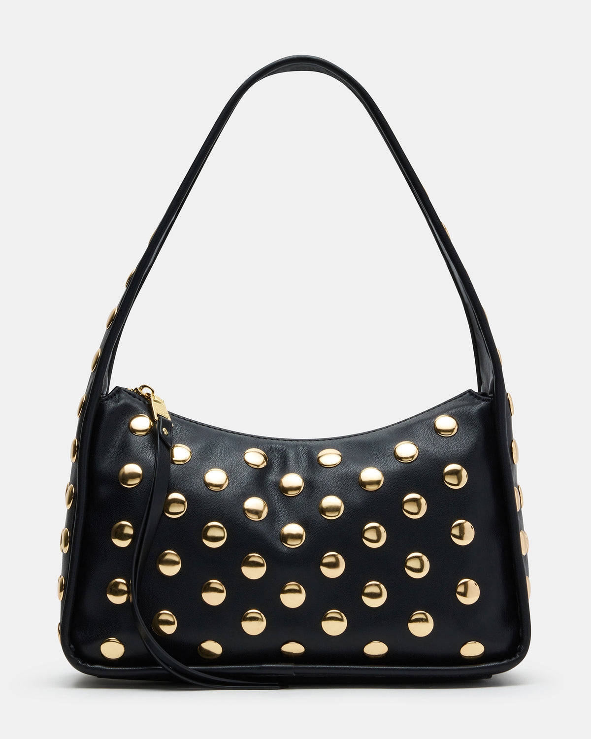 CHEYANN Bag Black Hobo Dome-Studded Shoulder Strap Women's Handbag | Steve Madden online