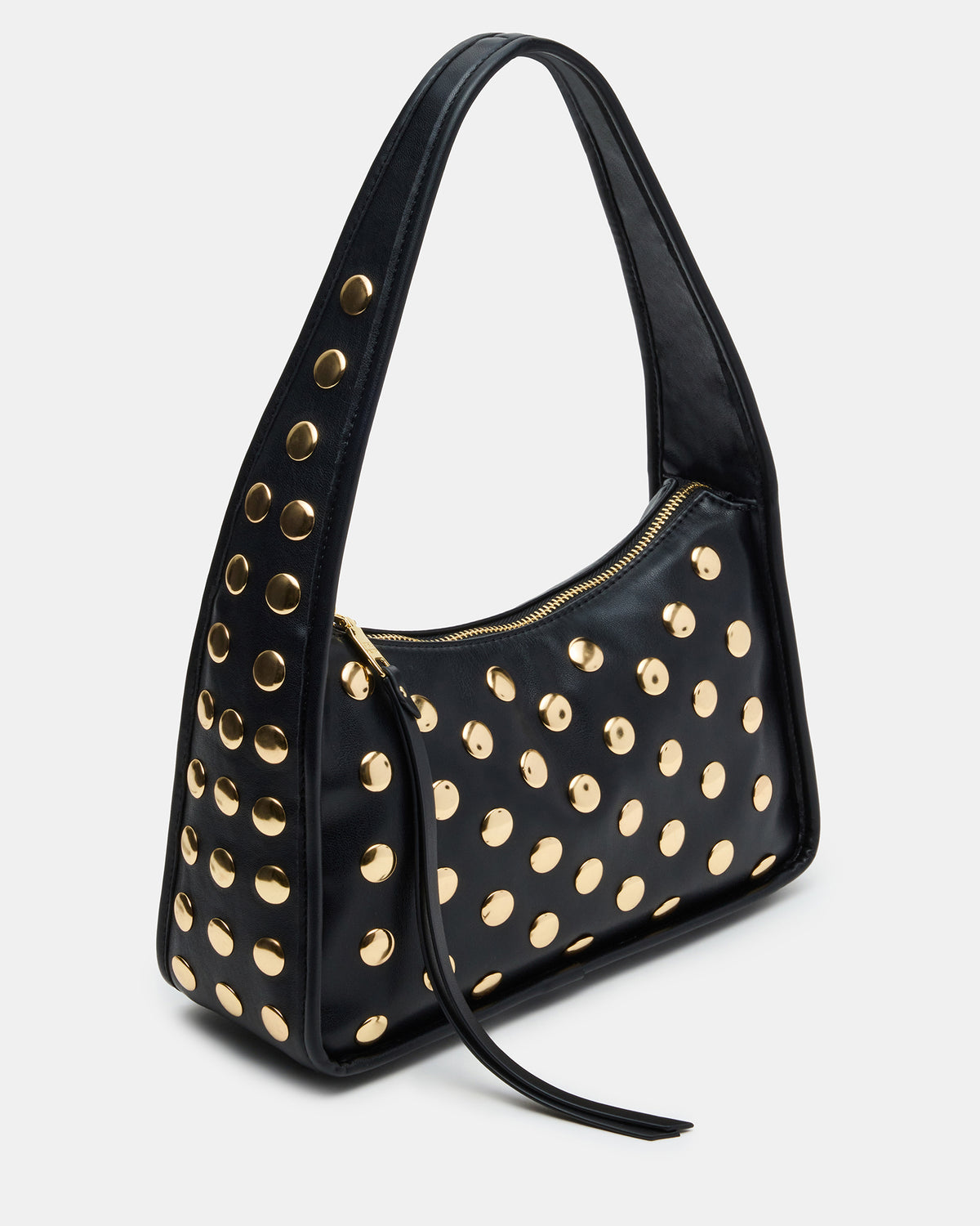 CHEYANN Bag Black Hobo Dome-Studded Shoulder Strap Women's Handbag | Steve Madden online