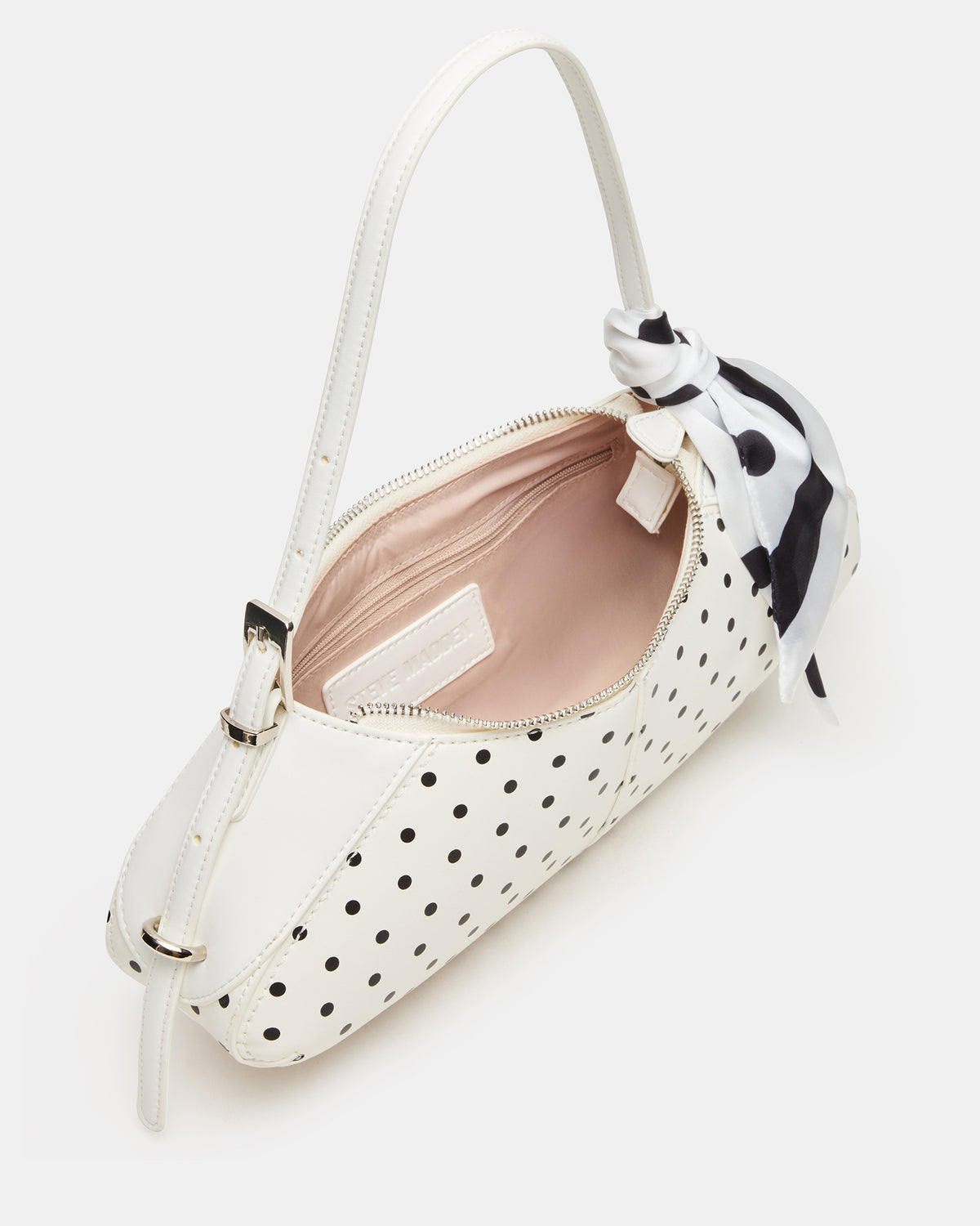 ROXEY Bag Dots Crescent-Shaped Top-Zipper Shoulder Strap Handbag | Steve Madden US