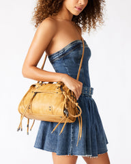 RIGGS Bag Banana Slouchy Top-Handle Crossbody Satchel Handbag | Steve Madden Sale