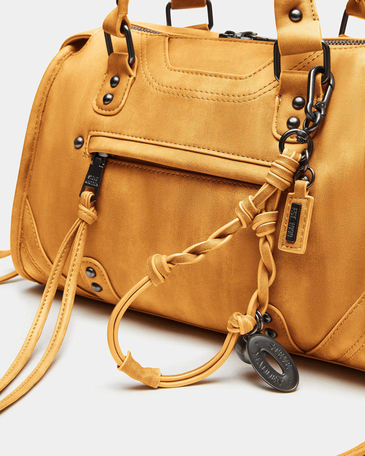 RIGGS Bag Banana Slouchy Top-Handle Crossbody Satchel Handbag | Steve Madden Sale