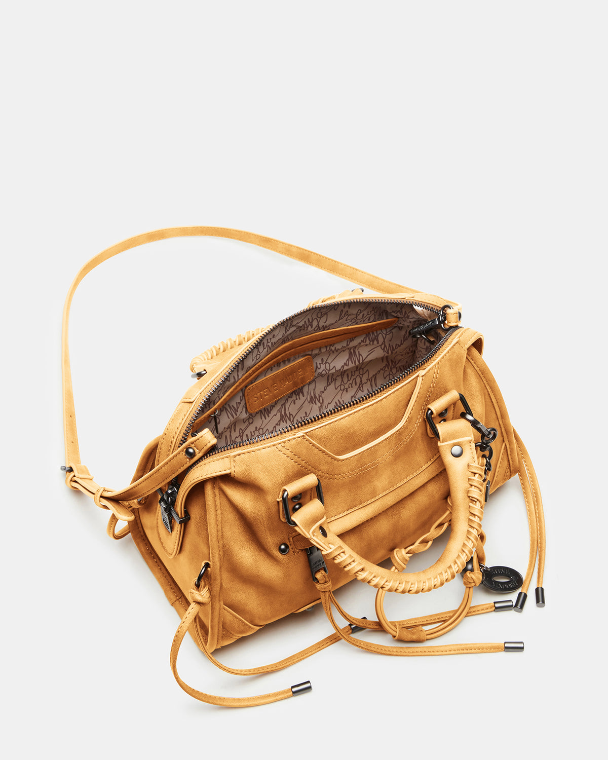 RIGGS Bag Banana Slouchy Top-Handle Crossbody Satchel Handbag | Steve Madden Sale