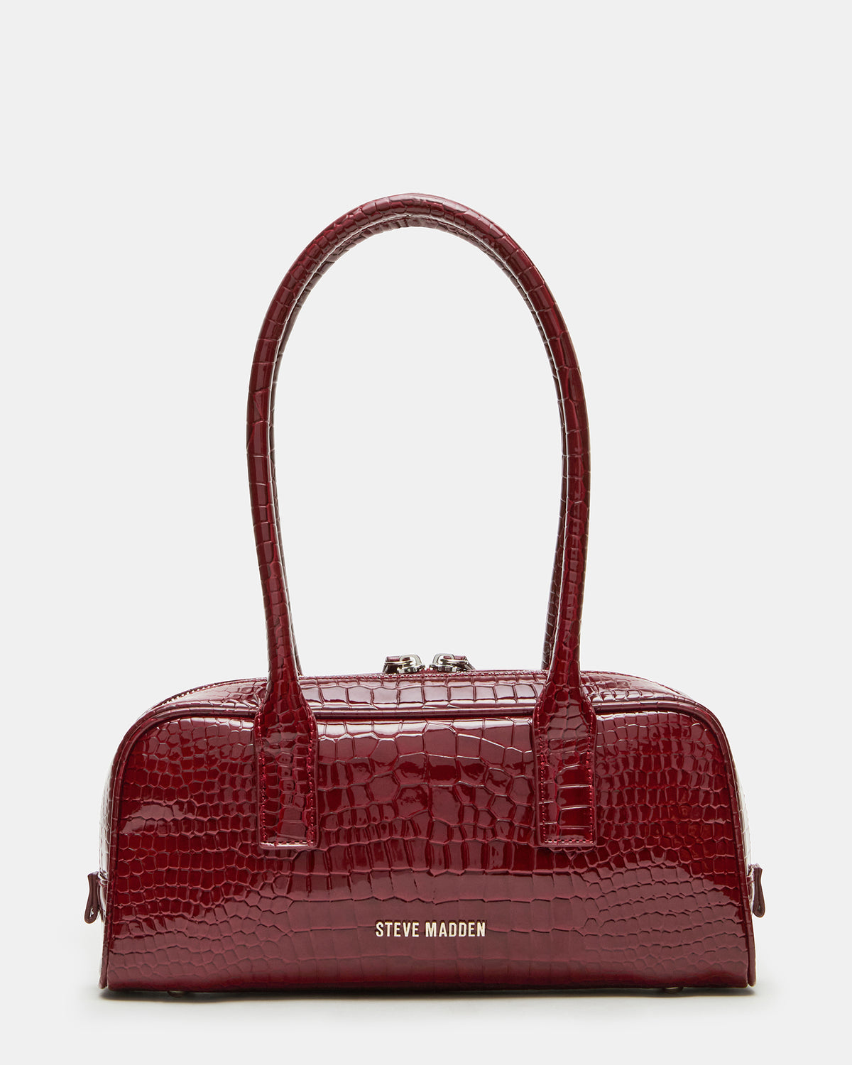 ANISE Bag Red Crocodile Elongated Shoulder Strap Handbag | Steve Madden on Sale