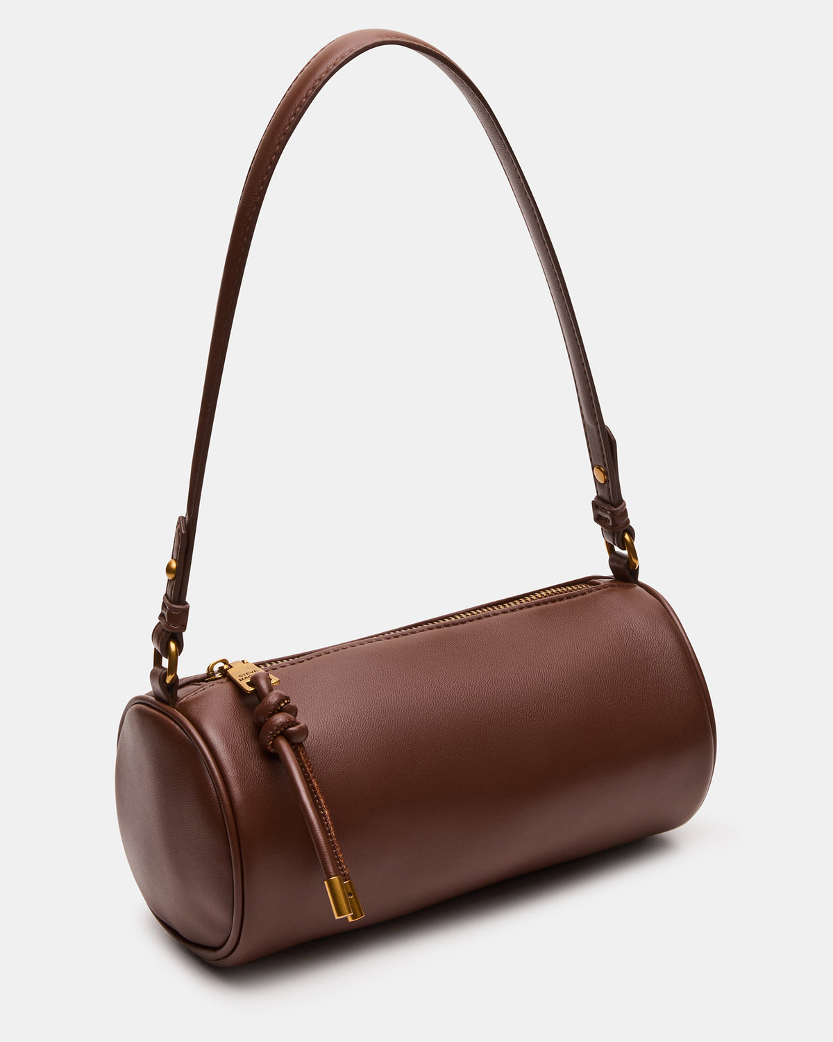 PRIYA Bag Brown Mini Barrel Shoulder Handbag | Steve Madden discount
