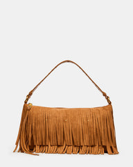 BOHEME Bag Tobacco Shoulder Strap Studded Fringe Handbag | Steve Madden Sale
