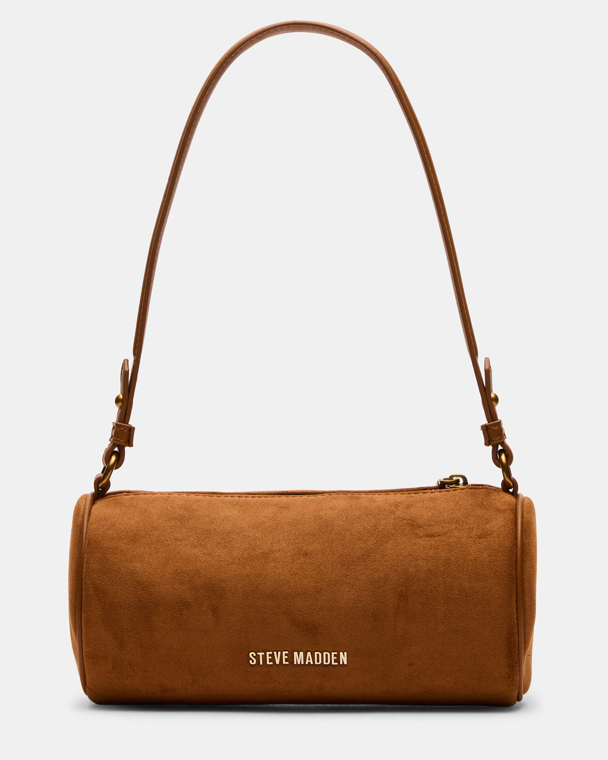 PRIYA Bag Tobacco Mini Barrel Shoulder Handbag | Steve Madden for Sale