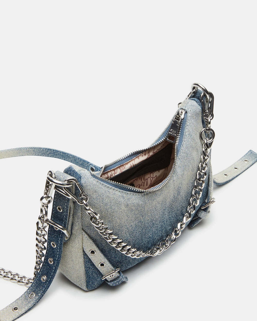 VITAL Denim Fabric Women's Shoulder Bag | Steve Madden near me