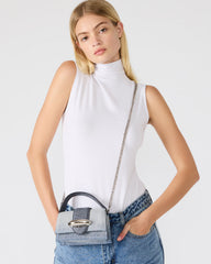 MISHELL Bag Denim Top-Handle Mini Handbag | Steve Madden discount