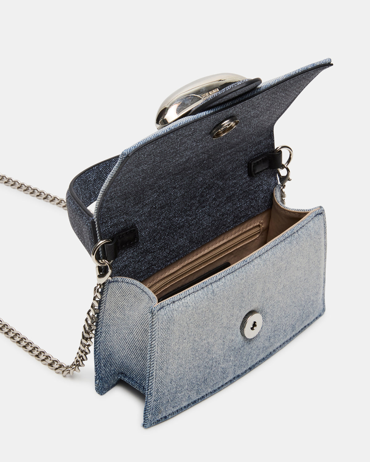 MISHELL Bag Denim Top-Handle Mini Handbag | Steve Madden discount