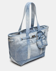 BOAT Bag Denim Shoulder Strap Denim Tote Handbag | Steve Madden Sale