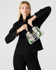 DIEGO Bag Green Metallic Crossbody Strap Women's Handbag | Steve Madden discount