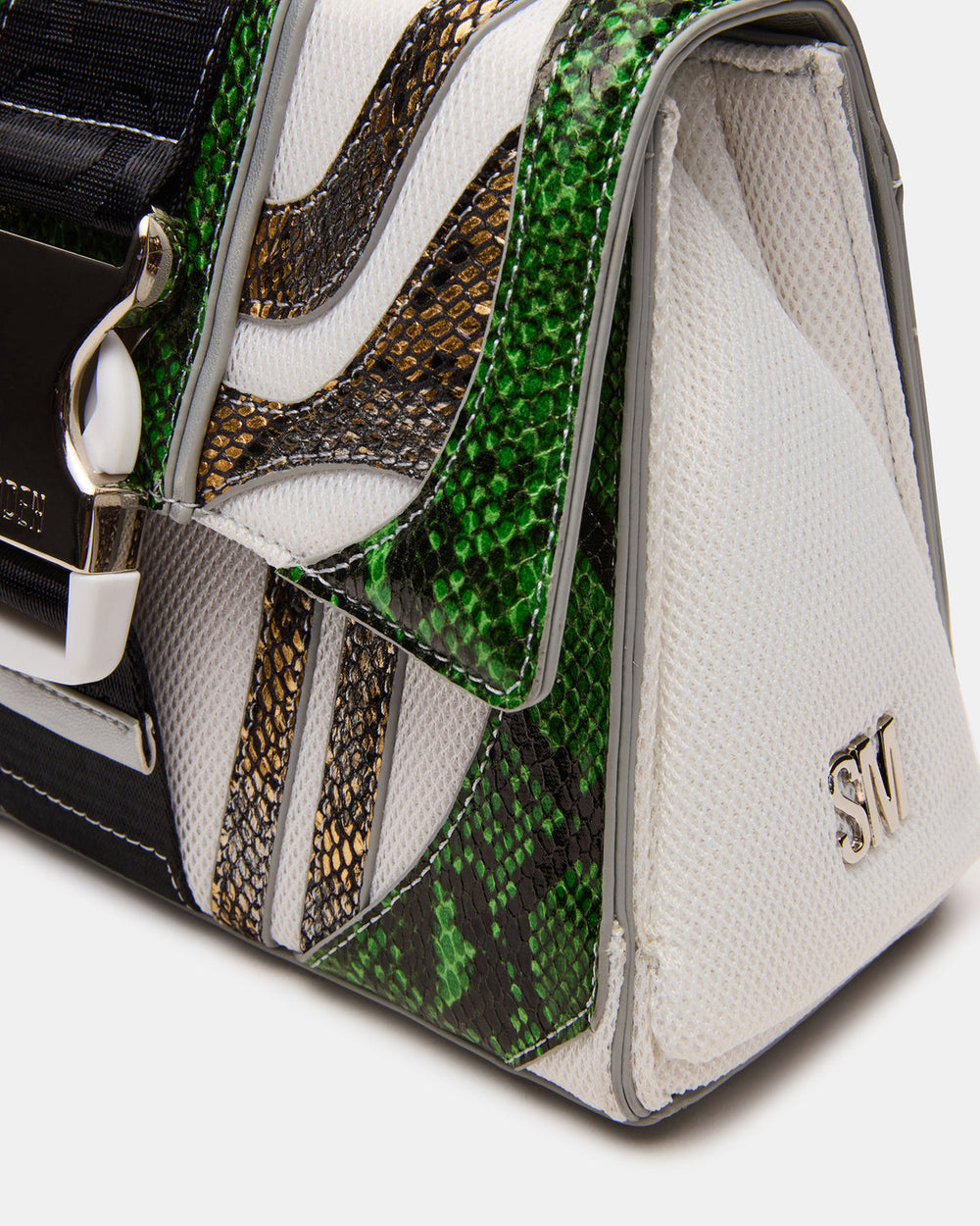 DIEGO Bag Green Metallic Crossbody Strap Women's Handbag | Steve Madden discount