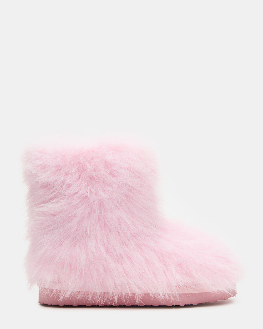 Kids' BEASTIE Pink Faux Fur Girls' Ankle Boot | Steve Madden online