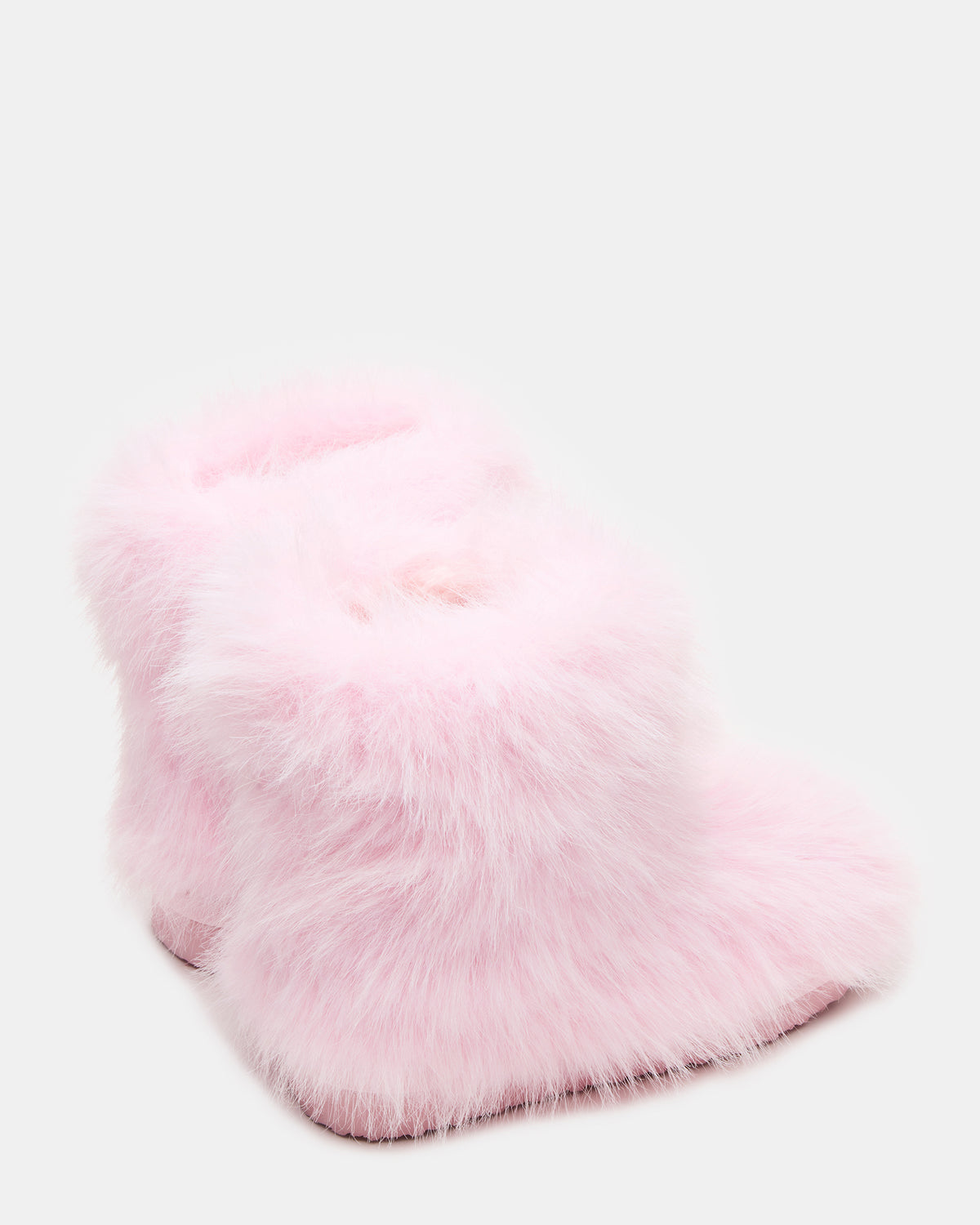 Kids' BEASTIE Pink Faux Fur Girls' Ankle Boot | Steve Madden online