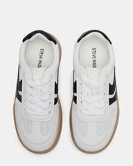 Kids' JERSEY White Girls' Low-Top Platform Sneaker | Steve Madden on Sale