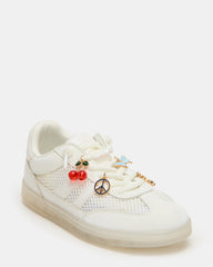 Kids' VERDICT White Multi Low-Top Lace-Up Girls' Sneaker | Steve Madden near me