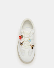 Kids' VERDICT White Multi Low-Top Lace-Up Girls' Sneaker | Steve Madden near me
